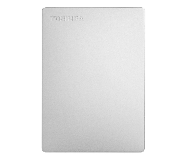 TOSHIBA Canvio Slim 2TB, USB 3.0, silver - 620502 - zdjęcie